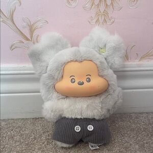 Mickey head in the clouds plush pendant